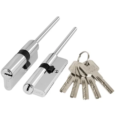 Цилиндровый механизм Punto Z3007Tang85(50+10+25) со штоком CP хром