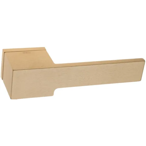 Дверная ручка на прямоугольном основании Fratelli Cattini \"OZO\" 6-KD золото крайола