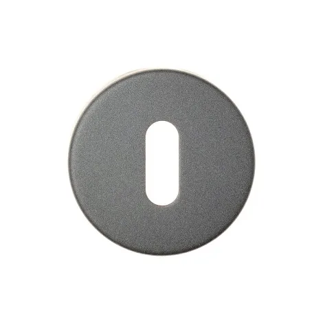 Накладка под ключ буратино на круглом основании Fratelli Cattini KEY-7 GA антрацит серый 2 шт.