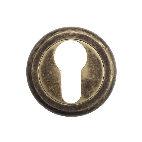 Накладка под цилиндр на круглом основании Fratelli Cattini CYL-1 D1-BA античная бронза 2 шт.