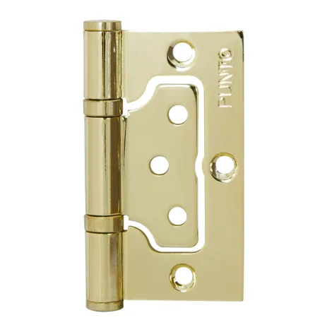 Петля универсальная без врезки Punto IN3200W PB (200-2B 75x2,5) латунь