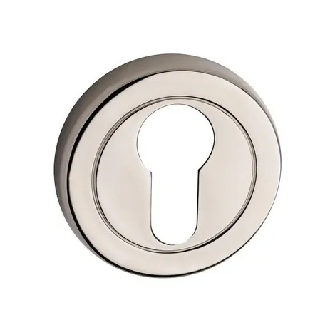 Накладка под цилиндр на круглом основании Fimet 233 F21 полированный никель 