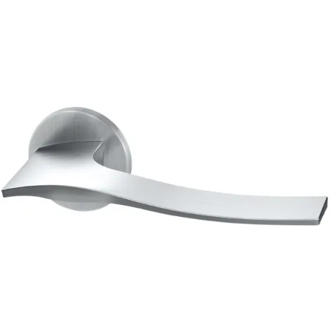 Дверная ручка на круглом основании Armadillo AQUA URS MWSC-33 Итальянский тисненый