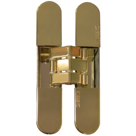 Петля универсальная скрытой установки Kubica 7080 DXSX, GOLD 100кг золото