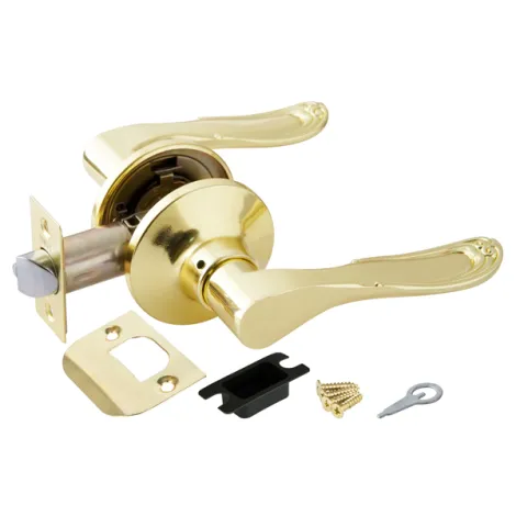 Ручка защелка Punto 6030 PB-P (без фик.) золото