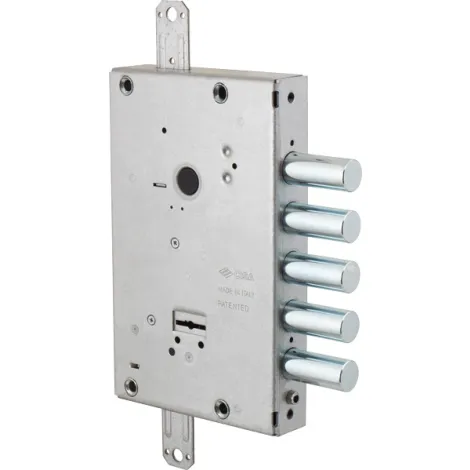 Замок врезной Cisa (Чиза) сувальдный NEW CAMBIO FACILE 57.655.48 (тех. упаковка), ключ 64 мм