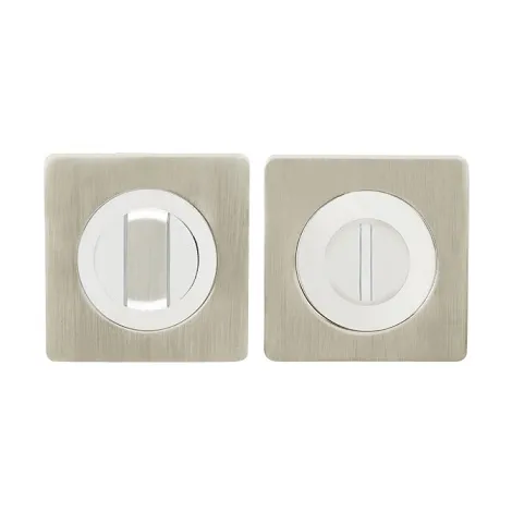 Ручка поворотная Ajax BK6.K.JK51 (BK6 JK) SN/CP-3 матовый никель/хром