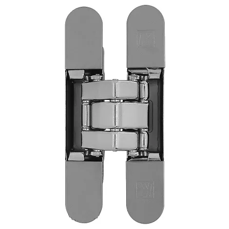 Петля скрытая универсальная KUBICA K8080 ATOMIKA KARAKTER DXSX, CL полированный хром (100 kg)