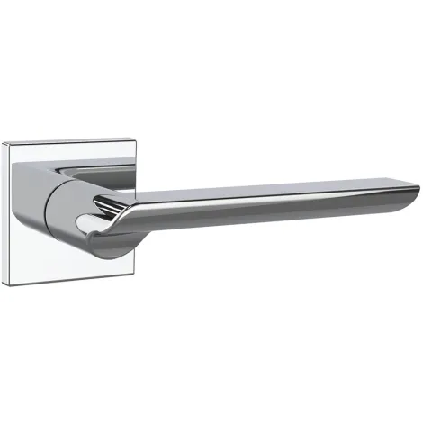 Дверная ручка на квадратном основании Punto K.ARC.Q52.STEP CP-8 хром