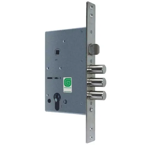 Корпус врезного замка с защелкой Gardian ЗВ 32.11 /123:120/