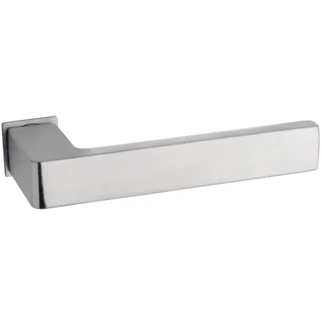 Дверная ручка на круглом основании Fimet Ice Mini 168/243 F05 матовый хром