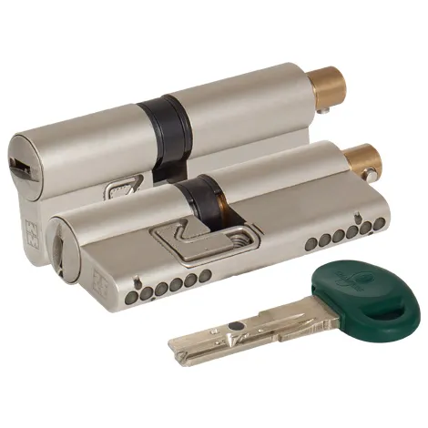 Цилиндровый механизм Mottura под вертушку C31F363601C5 (72 мм/31+10+31), МАТ.НИКЕЛЬ