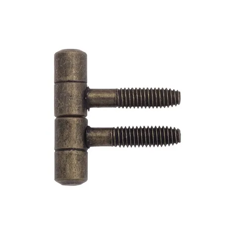 Петля ввертная Laflorida 250DDD.01 Ø9 с плоской пешкой античная бронза (13 кг)