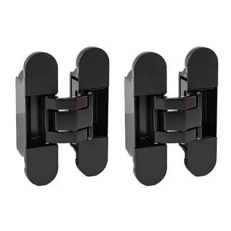 Петля скрытой установки ELEMENTIS 120x30 мм, 50 кг черный (аналог Otlav)