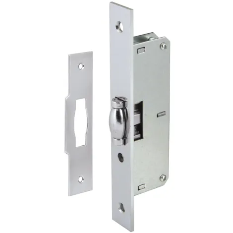 Защелка врезная Punto METLR-155B ролик СP хром