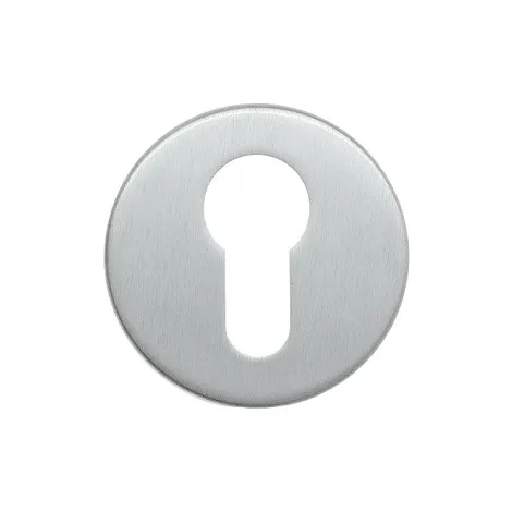 Накладка под цилиндр на круглом основании Fratelli Cattini CYL 7.7-CS матовый хром 2 шт.