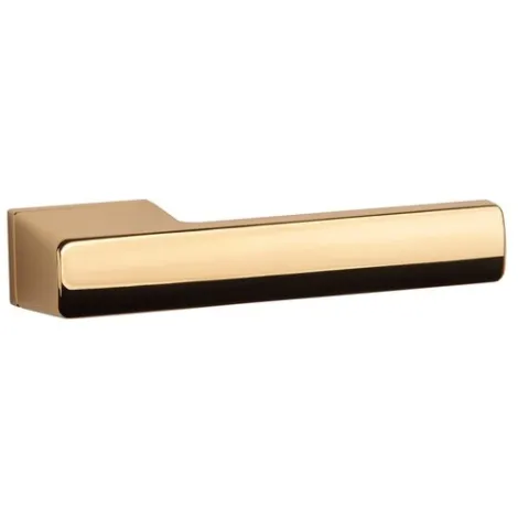 Дверная ручка на прямоугольном основании APRILE BRISA RTH 7S LG PVD золото