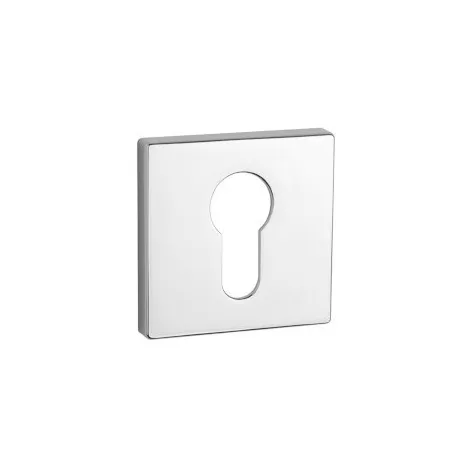 Накладка под цилиндр на квадратном основании APRILE ET Q LC полированный хром