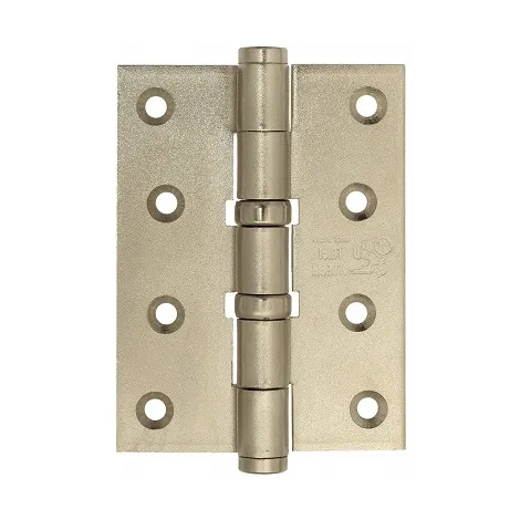 136AN403 Петля дверная универсальная ALDEGHI BASIC 102x76x3 матовый никель