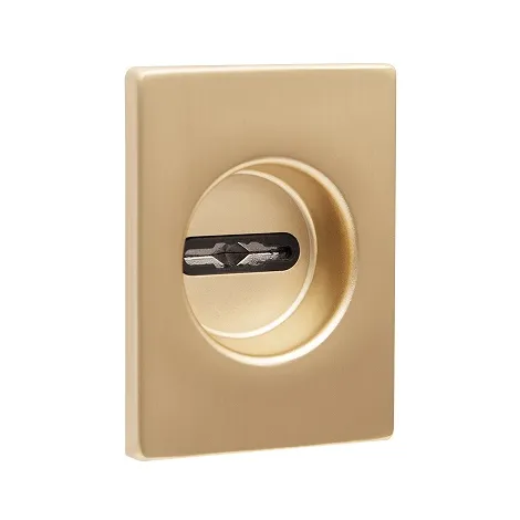 Накладка на сувальдный замок Fuaro ESC.S-auto.RL/U/K.477 SSG-39 сатинированное золото