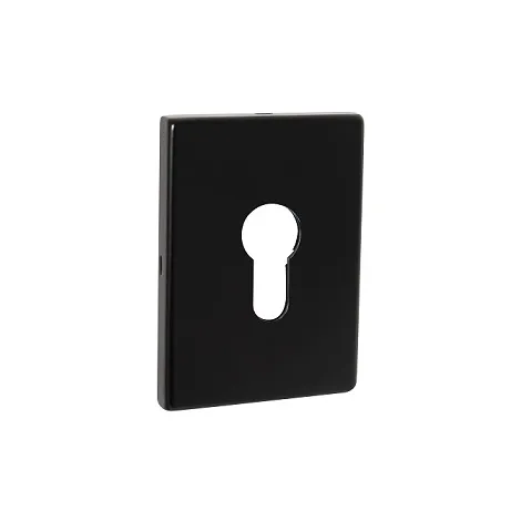 Декоративная накладка Fuaro под цилиндр ESC.C.RL/K.486 (ESC 486-C RL) BL черный (1 шт.)