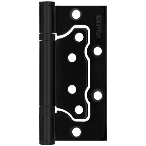 Петля универсальная без врезки Punto IN5200W/HD BL (200-2B 125x2,5) черный