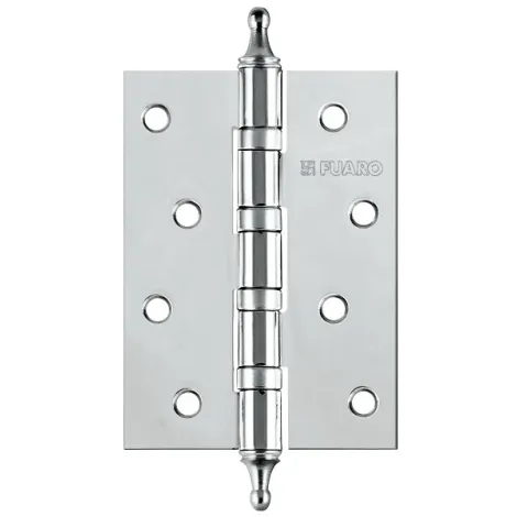 Петля универсальная Fuaro IN4400UA-BL CP (4BB/A/BL 100x75x2,5) хром БЛИСТЕР