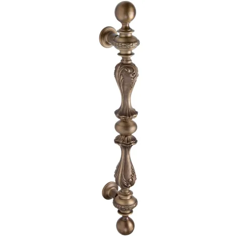 Ручка скоба Venezia \"PALAZZO\" 640мм (445мм) матовая бронза