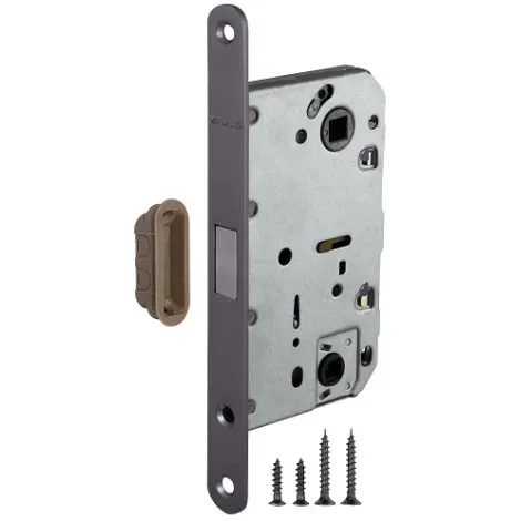 Защелка врезная Fuaro MAGNET M96WC-50 GR графит (new plate)