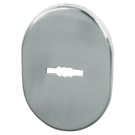 Декоративная накладка на сувальдный замок Fuaro ESC.S.ECO/OV.475 (ESC 475 eco) CP хром