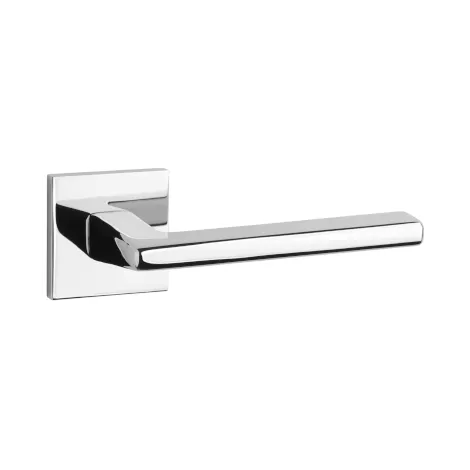 Дверная ручка на квадратном основании STILE ARTA Q SLIMM 7mm CP полированный хром