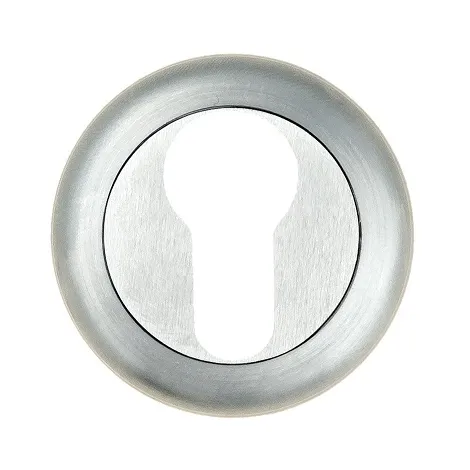 Накладка под цилиндр на круглом основании Fratelli Cattini CYL-1 D1-CS матовый хром 2 шт.