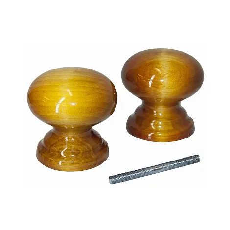 Ручка-кнопка Veles лиственница