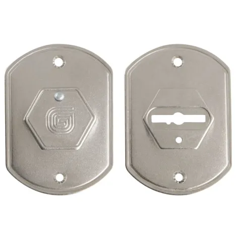 Накладки сувальдные \"Гардиан\" крашен. ГН 20 /пара/, плоская /123:473/