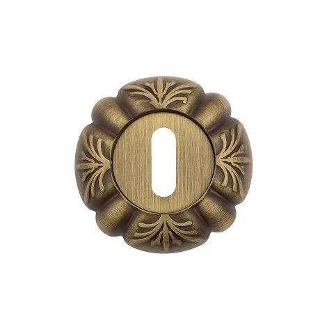 Накладка дверная под ключ буратино Venezia KEY-1 D5 матовая бронза 2 шт.