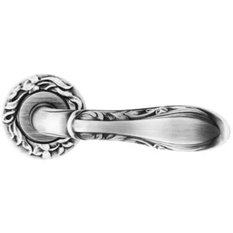 Дверная ручка на круглом основании Liberty 1160/113 TM олово матовое