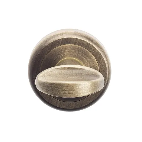 Фиксатор поворотный на круглом основании Fratelli Cattini WC-2 D1-BY матовая бронза