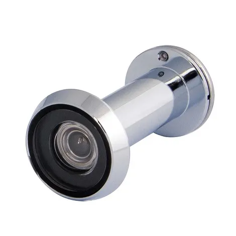 Глазок дверной, оптика пластик Fuaro DV-LUX 3/90-50/Z (VIEWER 3 DVZ_LUX) CP хром