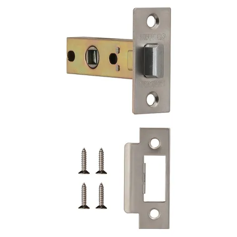 Защелка врезная Fuaro (Фуаро) F12-45-25 SN матовый никель