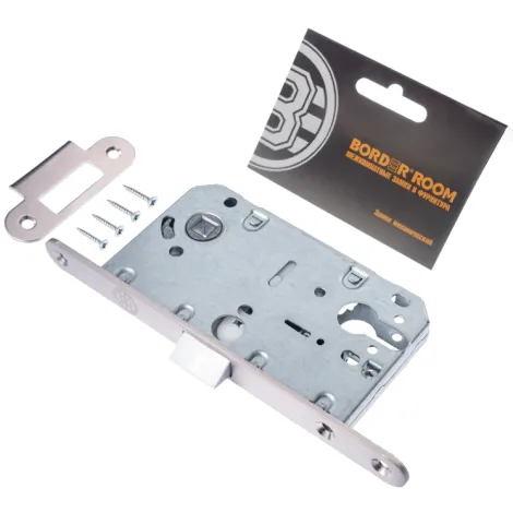 Защелка пластиковая Border под ET тисненый никель