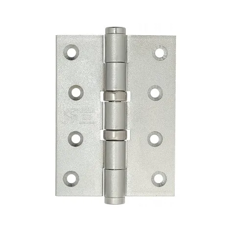 136SC403 Петля дверная универсальная ALDEGHI PREMIUM 102x76x3 матовый хром