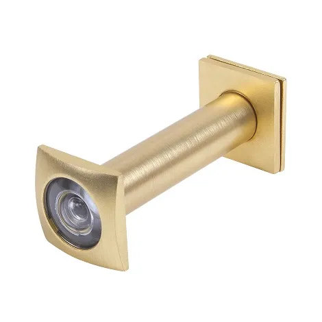 Глазок дверной, оптика пластик Fuaro DV-Q 4/130-70/Z (VIEWER 4 DVQ) SSG сатинированное золото