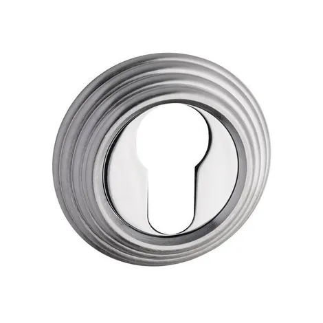 Накладка под цилиндр на круглом основании Fimet 269 F66 полированный/матовый хром