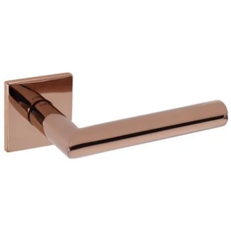 Дверная ручка Tupai на квадратном основании 4002 Q 5S-161 медь глянцевая