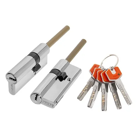 Цилиндровый механизм Fuaro D-PROTERM507/80 mm (45+10+25) термошток 8х65 мм CP, 5 кл.