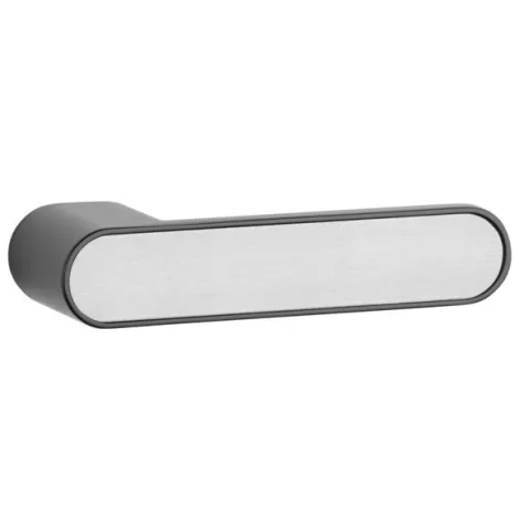 Дверная ручка на прямоугольном основании APRILE GUAVA RTH L BK TH магнитная вставка под облицовку