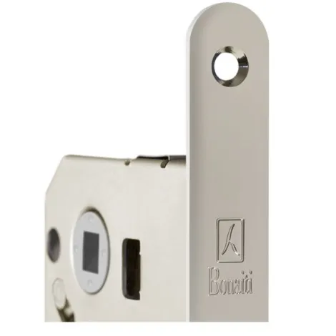 Bonaiti Механизм замка 18мм B-FORTY CILINDRO 18*196 мм полированный никель + отв.планка