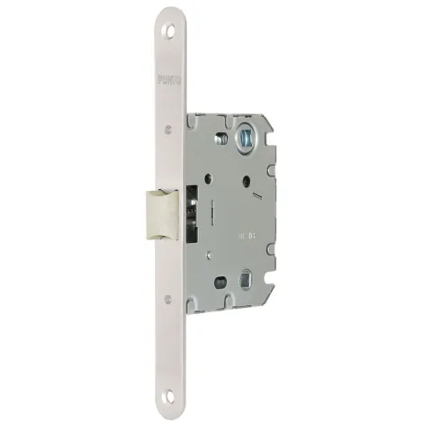 Защелка врезная Punto PLASTPL70X-R20 (PL70X-R20 SN) (врезная) SN мат. никель упаковка