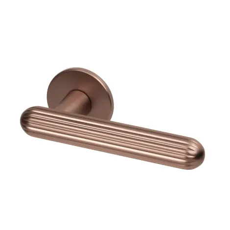 Дверная ручка на круглом основании Armadillo R.YM.ECLAIR AC-9 медь