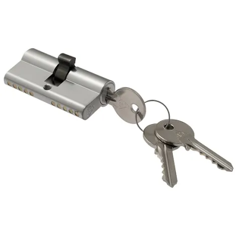 Цилиндровый механизм ключ-ключ Venezia 30/10/30 матовый хром